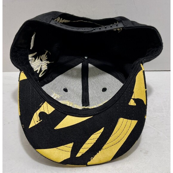 YRN Young Rich Nation “Living The Dream” Baseball Cap Black/Yellow Adjustable - Picture 7 of 7